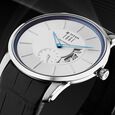 Titan Edge MechanicalWhite Dial Mechanical Leather Strap watch for Men - image number 0