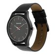 Sonata Nxt Quartz Analog Black Dial Leather Strap Watch for Men - image number 1