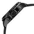 Police Quartz Chronograph Black Dial Silicone Strap Watch for Men - image number 2
