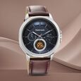 Fastrack Exuberant Quartz Multifunction Blue Dial Leather Strap Watch for Guys - image number 0