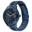 Tommy Hilfiger Quartz Analog with Day and Date Blue dial Stainless Steel Strap Watch for Women - image number 1