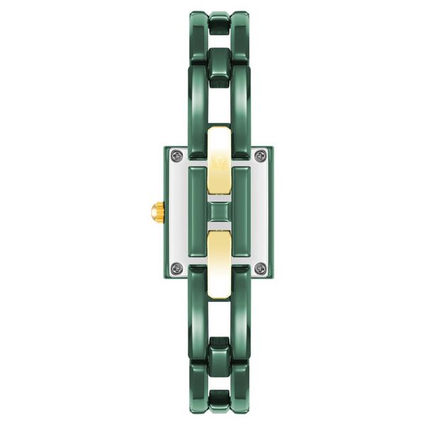Anne Klein Quartz Analog Green Dial Green Ceramic Strap Watch For Women - image number 2
