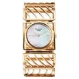 Titan Raga Ethereal Quartz Analog White Mother Of Pearl Dial Rose Gold Stainless Steel Strap Watch For Women - image number 1