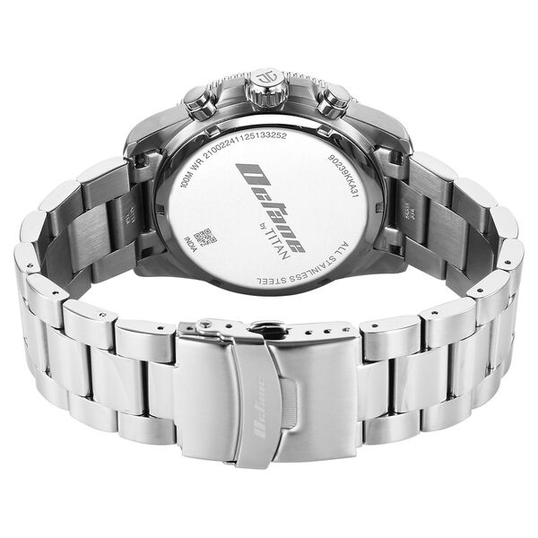 Octane Fashion Accendo Chronograph with Knurled Bezel & Lume Hands for Men - image number 6