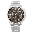 Kenneth Cole Quartz Chronograph Brown dial Metal Strap Watch for Men - image number 0