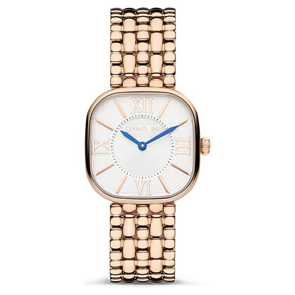 Cerruti 1881 Quartz Analog Off White Dial Stainless Steel Strap Watch for Women - image number 0