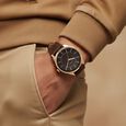 Titan Neo Basics Analog with Brown Dial Brown Leather Strap Watch for Men - image number 7