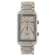 Xylys Swiss Analog Brown Leather Strap and Silver Dial Watch For Men