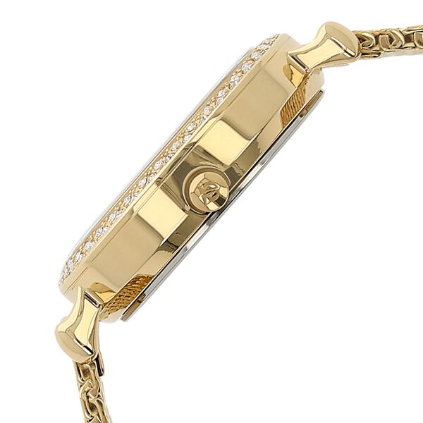 Titan Quartz Analog Moonphase Champagne Dial Stainless Steel Strap Watch for Women - image number 2