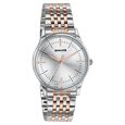 Sonata Verve Quartz Analog Silver Dial Two Toned Metal Strap Watch For Women - image number 1