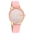 Titan Pastel Dreams Pink Mother of Pearl Dial Analog Leather Strap Watch for Women - image number 0