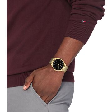 Tommy Hilfiger Men Black Dial Analog Watch