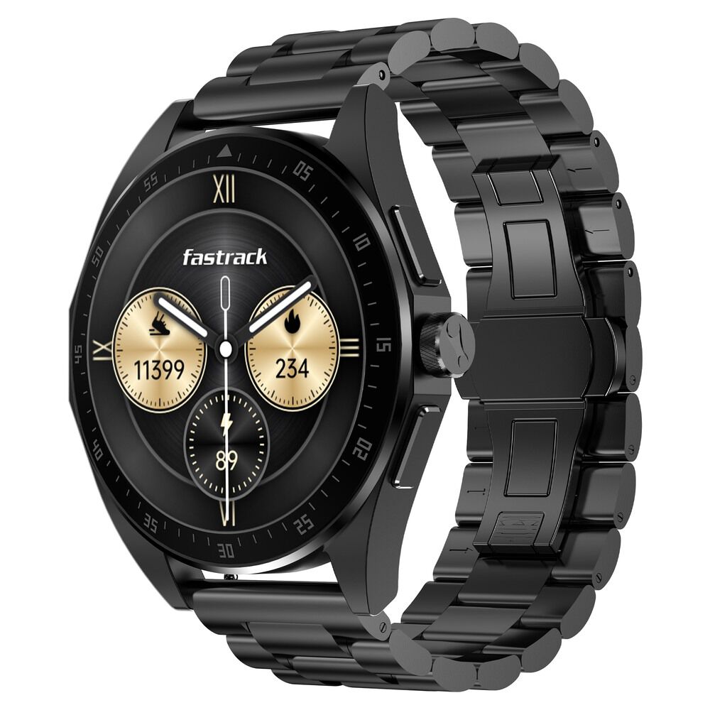 Fastrack Radiant FX1 Luxury Metal Smartwatch with 3.6 cm AMOLED Display, SingleSync BT Calling, Functional Crown-picture-13