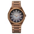 Vyb Orion By Fastrack Quartz Analog Grey Dial Grey Stainless Steel Strap Watch For Guys