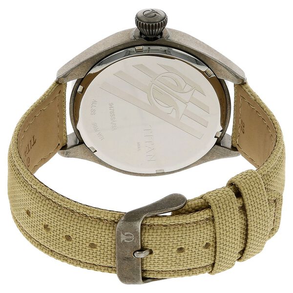 Titan Analog Brown Dial Stainless Steel Strap Watch for Men - image number 3
