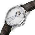 Xylys Automatic Analog White Dial Grey Leather Strap Watch For Men - image number 1