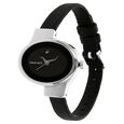 Fastrack Quartz Analog Black Dial Leather Strap Watch for Girls - image number 1