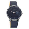 Titan Quartz Analog Blue Dial Leather Strap Watch for Men - image number 0