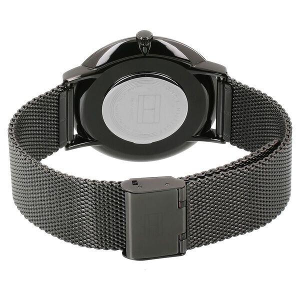 Tommy Hilfiger Quartz Analog Black Dial Metal Strap Watch for Men - image number 3