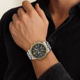 Titan Men's Metropolitan Luxe: Multifunction Anthracite Dial with Two-Tone Stainless Steel Bracelet Watch - image number 4