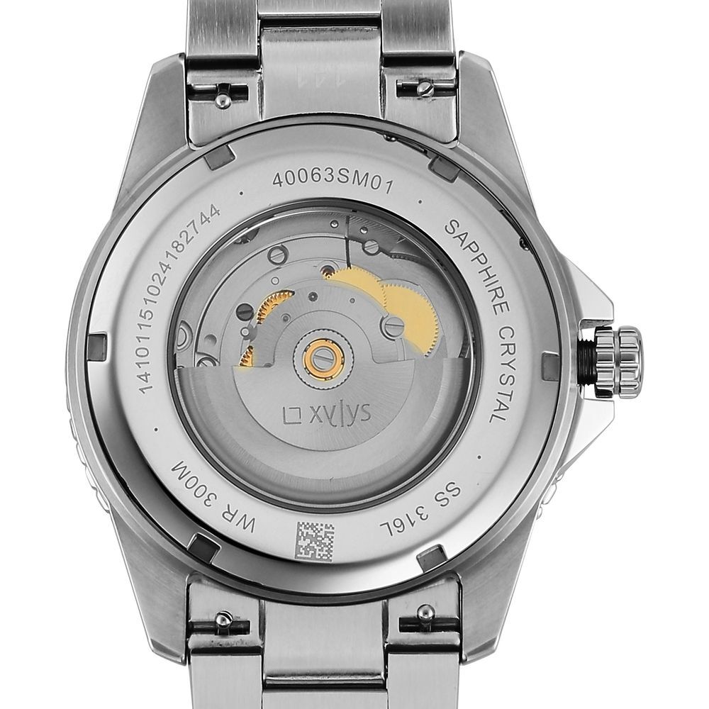 Buy Online Xylys Automatic Analog with Date Silver Dial Silver