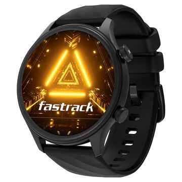 Fastrack Optimus 2 Pro 3.63 cm AMOLED, Advanced Blazing Fast UI, AOD, Metal Case, IP68, Working Crown Smartwatch