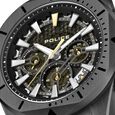 Police Multifunction Black Dial Leather Strap Watch For Men - image number 3