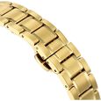 Titan Edge Gleam Quartz Analog Champagne Dial Golden Stainless Steel Strap Watch For Men - image number 5
