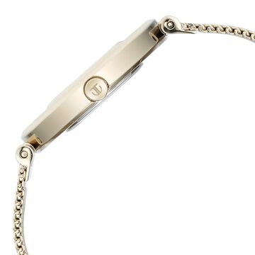 Titan Purple Unending Beauty Mother Of Pearl Dial Women Watch With Stainless Steel Strap