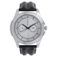 Titan Quartz Analog Silver Dial Stainless Steel Strap Watch for Men