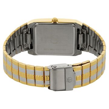 Titan Quartz Analog with Date Black Dial Stainless Steel Strap Watch for Men