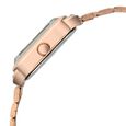 Vyb Seeker By Fastrack Quartz Analog Grey Dial Rose Gold Stainless Steel Strap Watch For Girls - image number 4