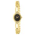Titan Quartz Analog Champagne Dial Metal Strap Watch for Women