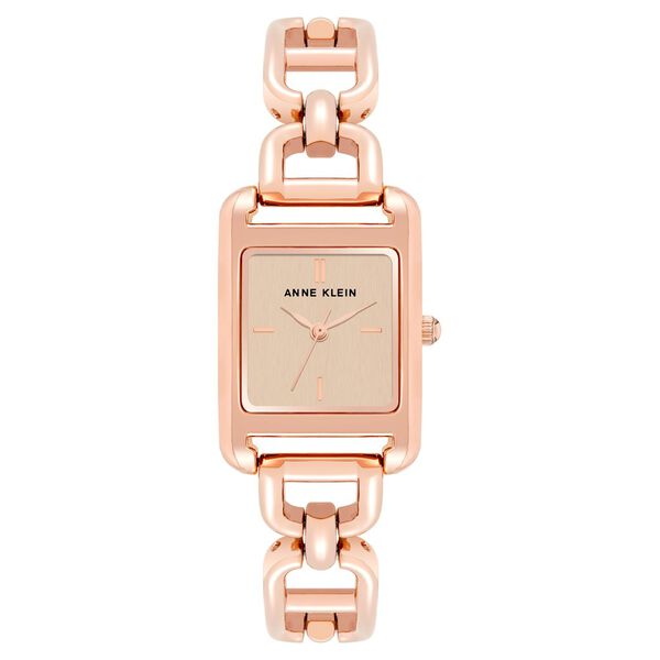 Anne Klein Quartz Analog Rose Gold Dial Rose Gold Metal Strap Watch For Women - image number 0