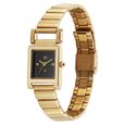 Vyb Muse By Fastrack Quartz Analog Black Dial Golden Stainless Steel Strap Watch For Girls - image number 2
