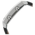 Xylys Swiss Analog Black Leather Strap and Silver Dial Watch For Men - image number 2
