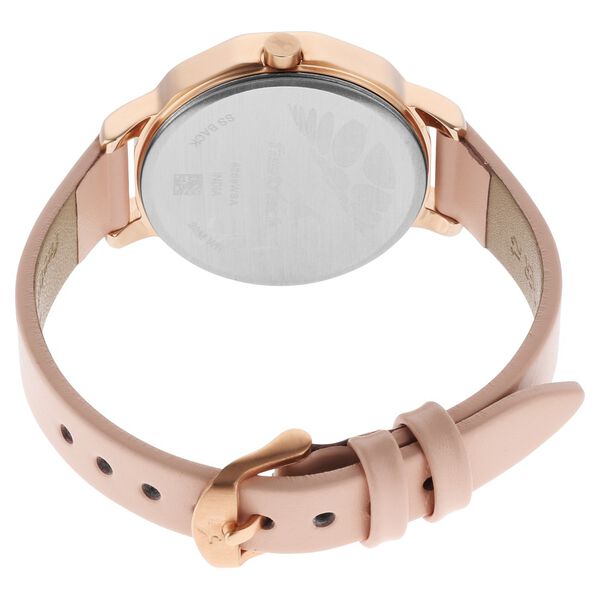 Fastrack Uptown Retreat Quartz Analog Rose Gold Dial Leather Strap Watch for Girls - image number 5