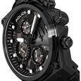 Police Multifunction Black Dial Black Stainless Steel Strap Watch For Men - image number 4