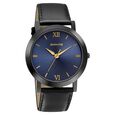 Sonata Quartz Analog Blue Dial Stainless Steel Strap Watch for Men