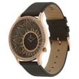 Titan Quartz Analog Brown Dial Leather Strap Watch for Women - image number 1