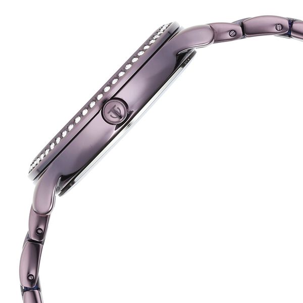 Titan Glitz Purple Dial Analog Stainless Steel Strap Watch for Women - image number 3