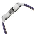 Fastrack Loopholes Quartz Analog Purple Dial Leather Strap Watch for Girls - image number 2
