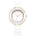 Titan Purple Ceramics White Dial Analog Ceramic Strap watch for Women - image number 1