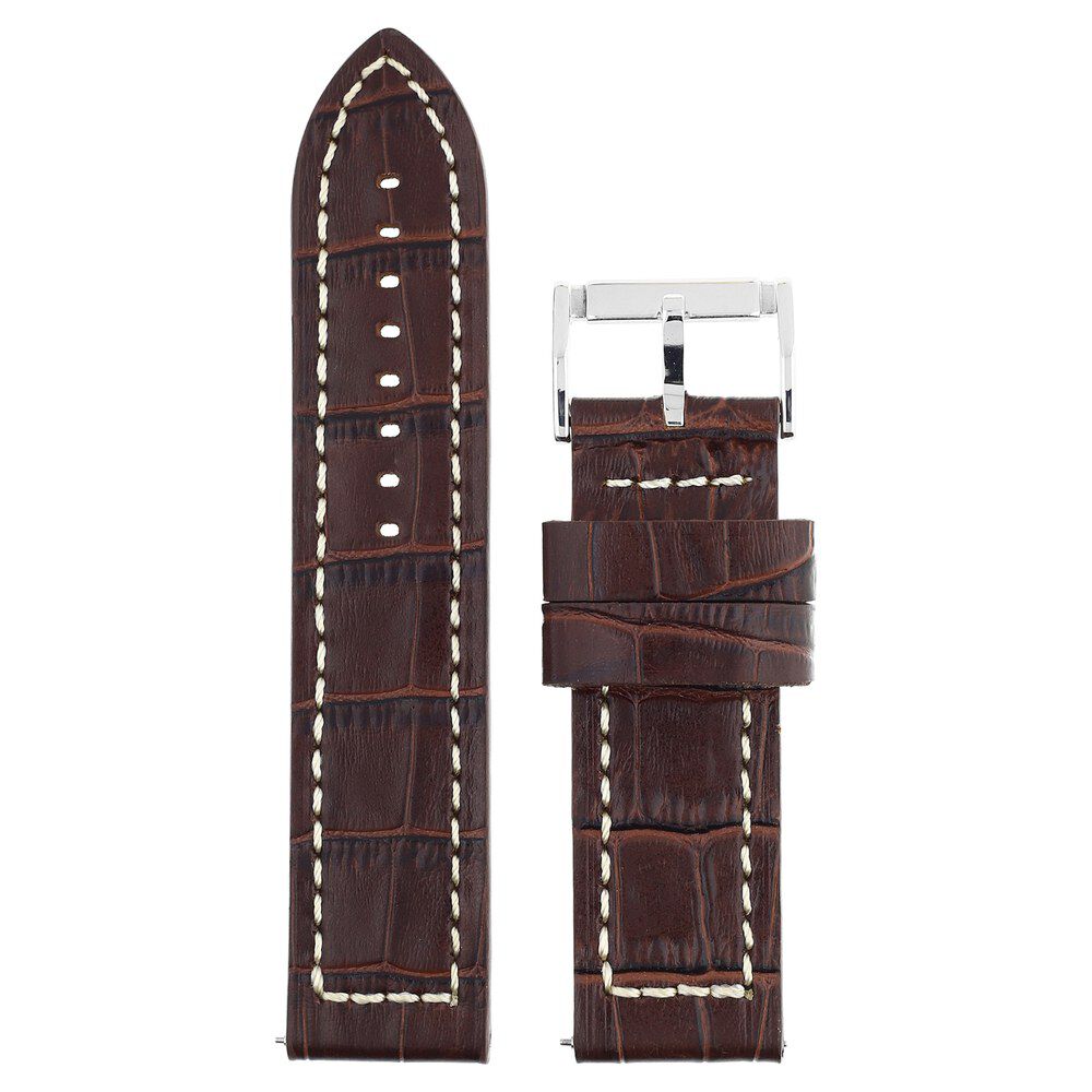 Buy Online 24 mm Brown Genuine Leather Straps for Men 1001561024s p Titan