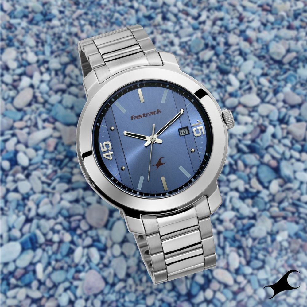 Buy Online Fastrack Quartz Analog Multicoloured Dial Stainless