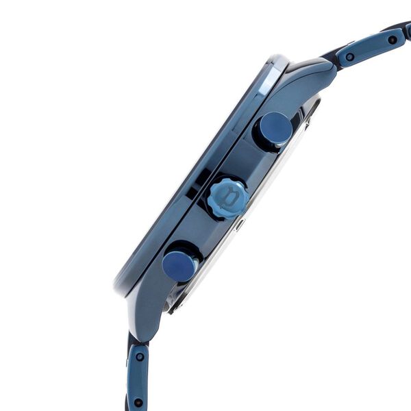 Police Quartz Multifunction Blue Dial Metal Strap Watch for Men - image number 2