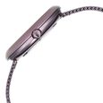 Glitz Purple Dial Stainless Steel Strap Watch for Women - image number 3