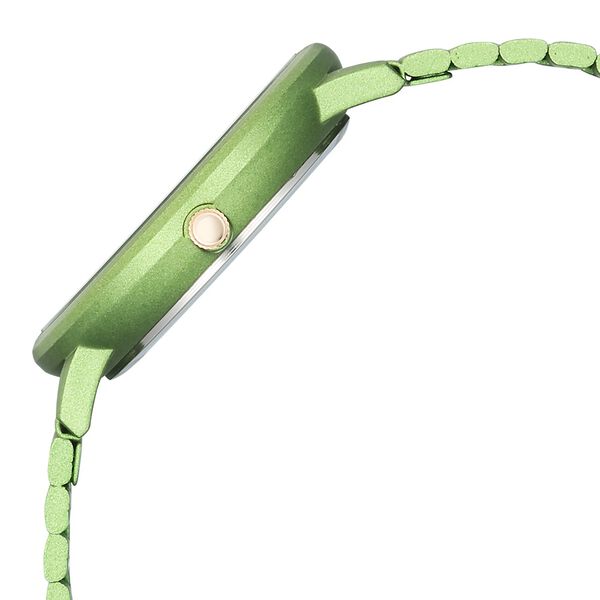 Fastrack Vyb Bliss Quartz Analog Green Dial Metal Strap Watch For Girls - image number 5