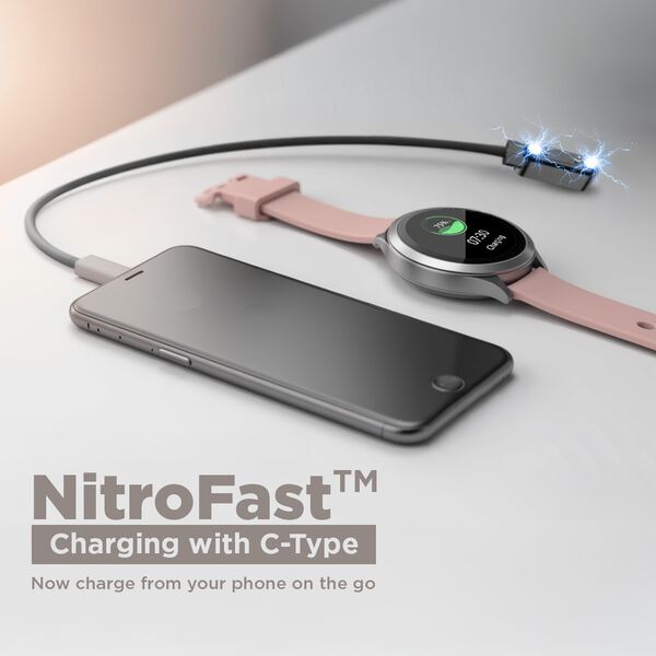 Fastrack VOX Pro Smartwatch 3.5CM Ultra Vu Display, Offline Voice Commands, Functional Crown, HRM, Multiple Menu Styles - image number 3