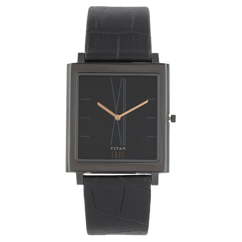 Buy Online Titan Quartz Analog Black Dial Watch for Men nf1599nl01 Titan